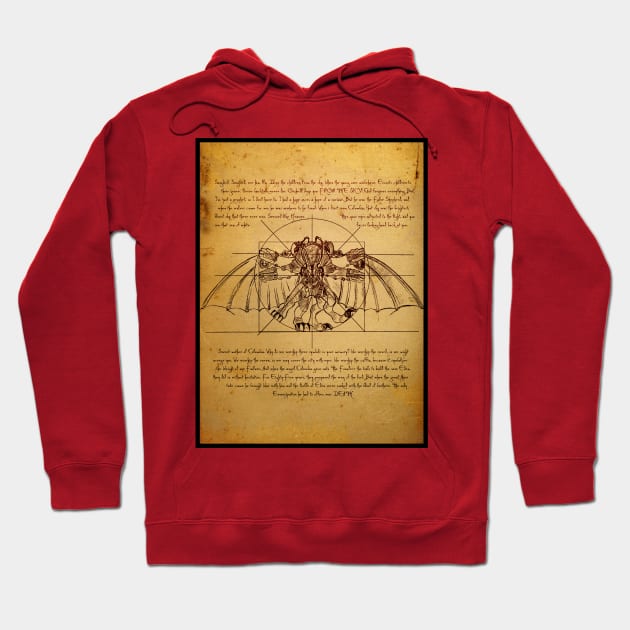 Vitruvian Songbird Hoodie by ARIXD